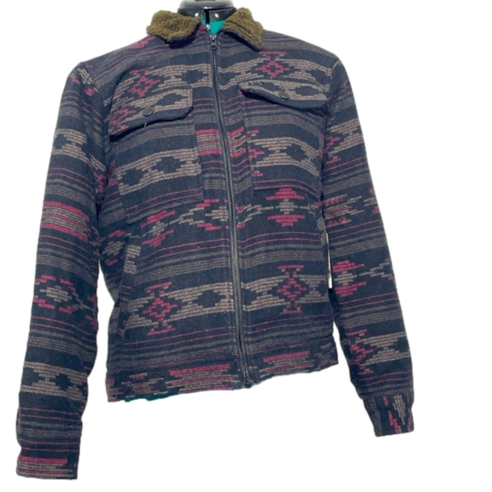 Billabong Barlow Sherpa Jacket NWT Size Small